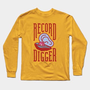 Record Digger Long Sleeve T-Shirt